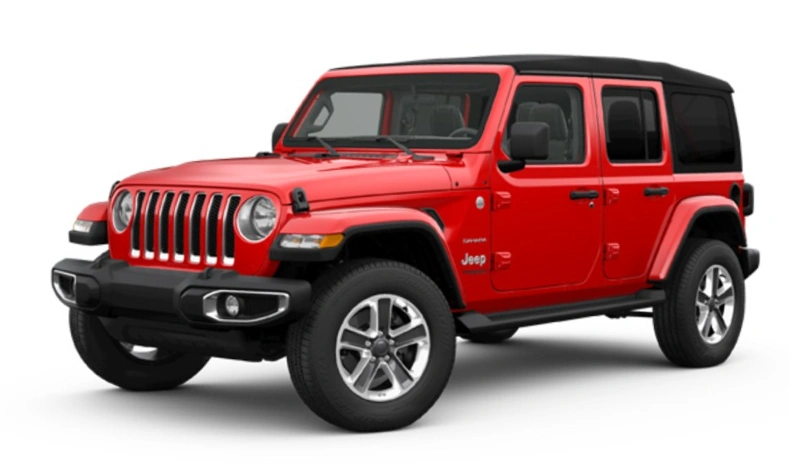Jeep Wrangler (Automatyczna, 3.6 L Benzyna, 5 Miejsc)