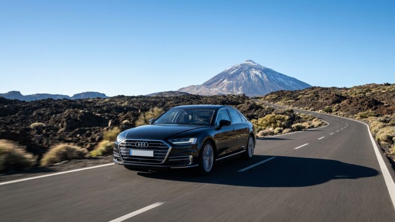 Jazda Audi A8 na Teneryfie: Recenzja z pierwszej ręki