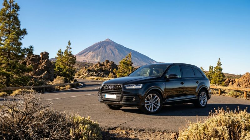 Jazda Audi Q7 na Teneryfie: Prawdziwy test drogowy
