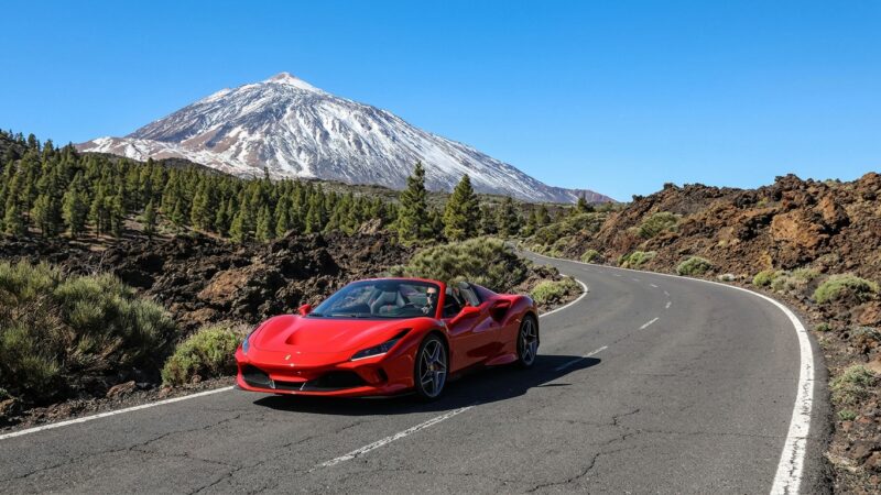 Test Drogowy Ferrari F8 Spider na Teneryfie