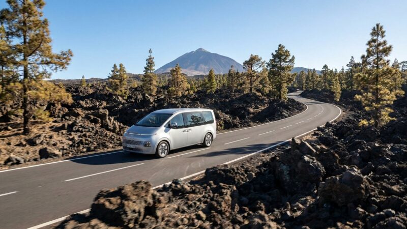 Test jazdy Hyundai Staria na Teneryfie