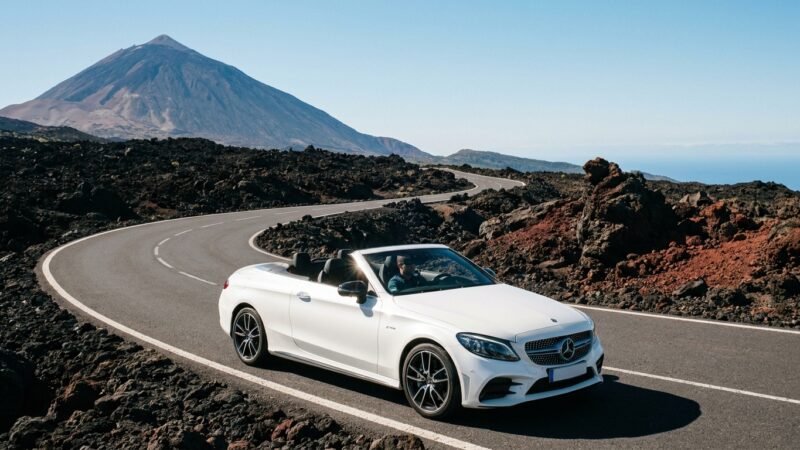 Test jazdy Mercedes-AMG C-Class Cabrio na Teneryfie