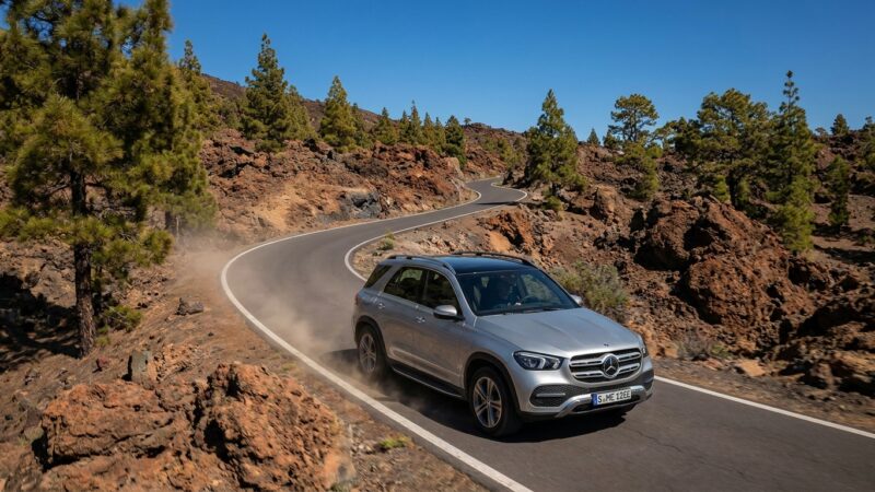 Mercedes-Benz GLE 350 4Matic Test drogowy na Teneryfie