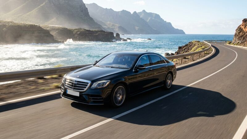 Mercedes-Benz Klasy S na Teneryfie: Test drogowy