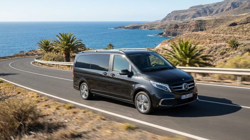 Mercedes-Benz V-Class Test Jazdy na Teneryfie