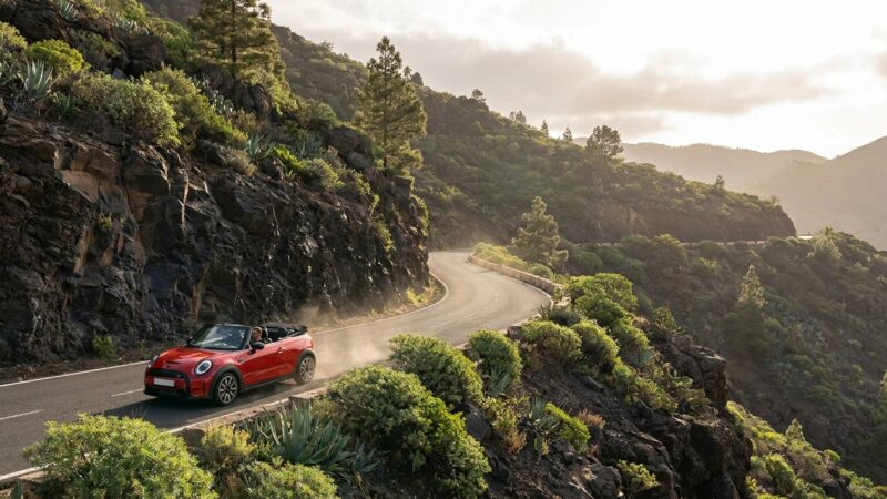 Test drogowy MINI Cabrio na Teneryfie: Drogi, trasy i wskazówki