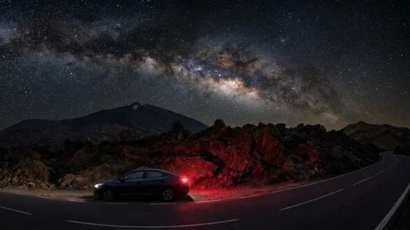 Obserwacja gwiazd na Teneryfie: Nocna jazda na Teide