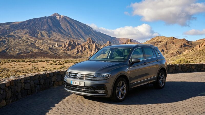 Volkswagen Tiguan na Teneryfie: Recenzja z jazdy